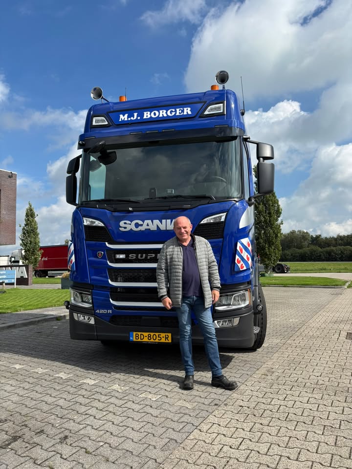 Al 20 jier kontenertransport, en Scania siet der fan dei ien ôf tusken