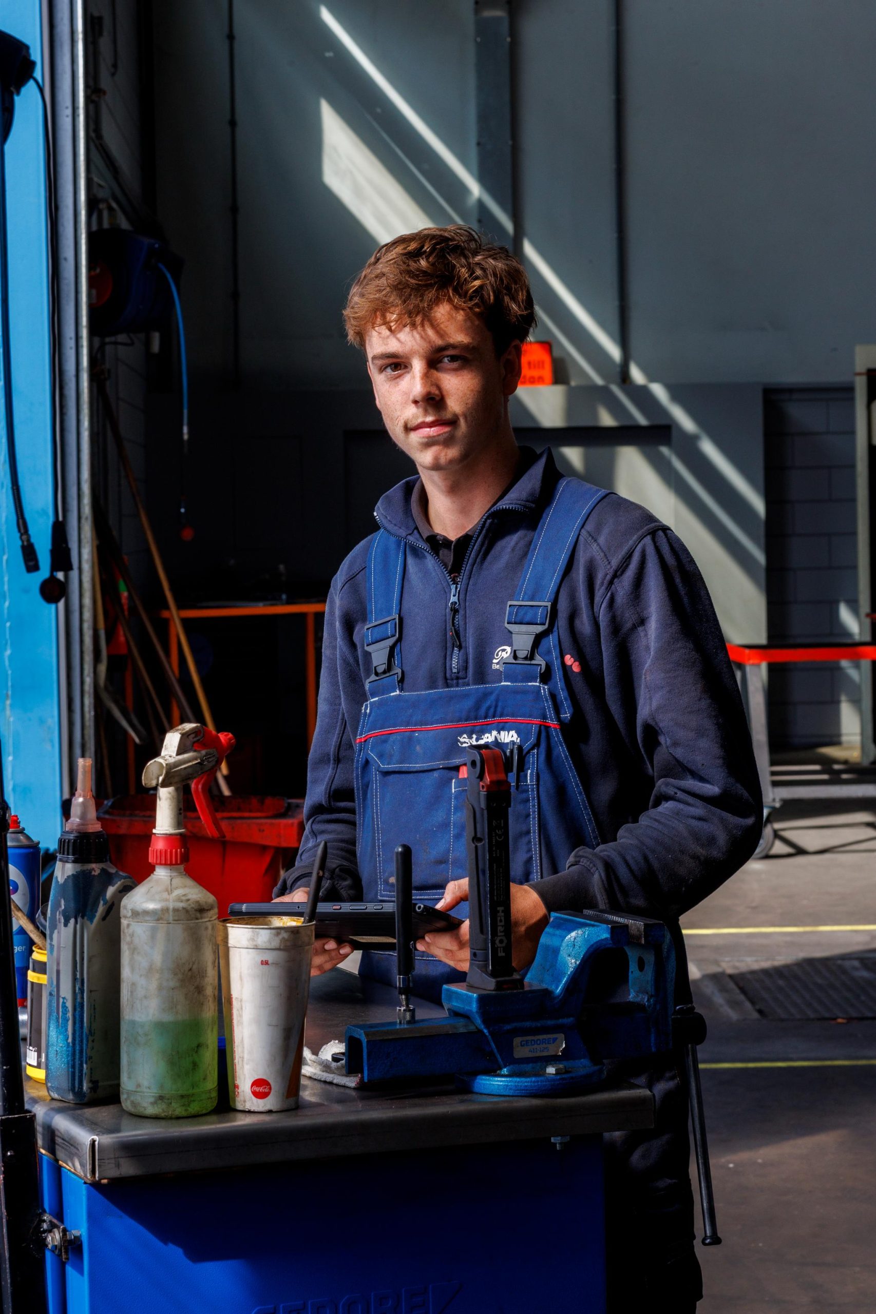 Medewerker in werkplaats