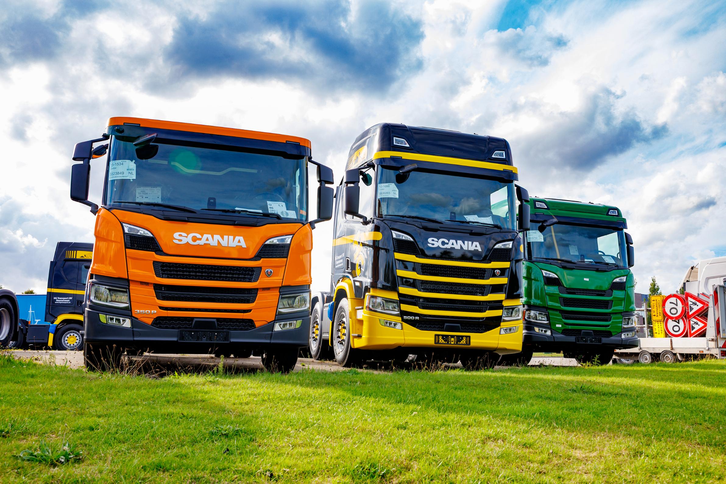 nieuwe scania trucks hg transport kleuren 2