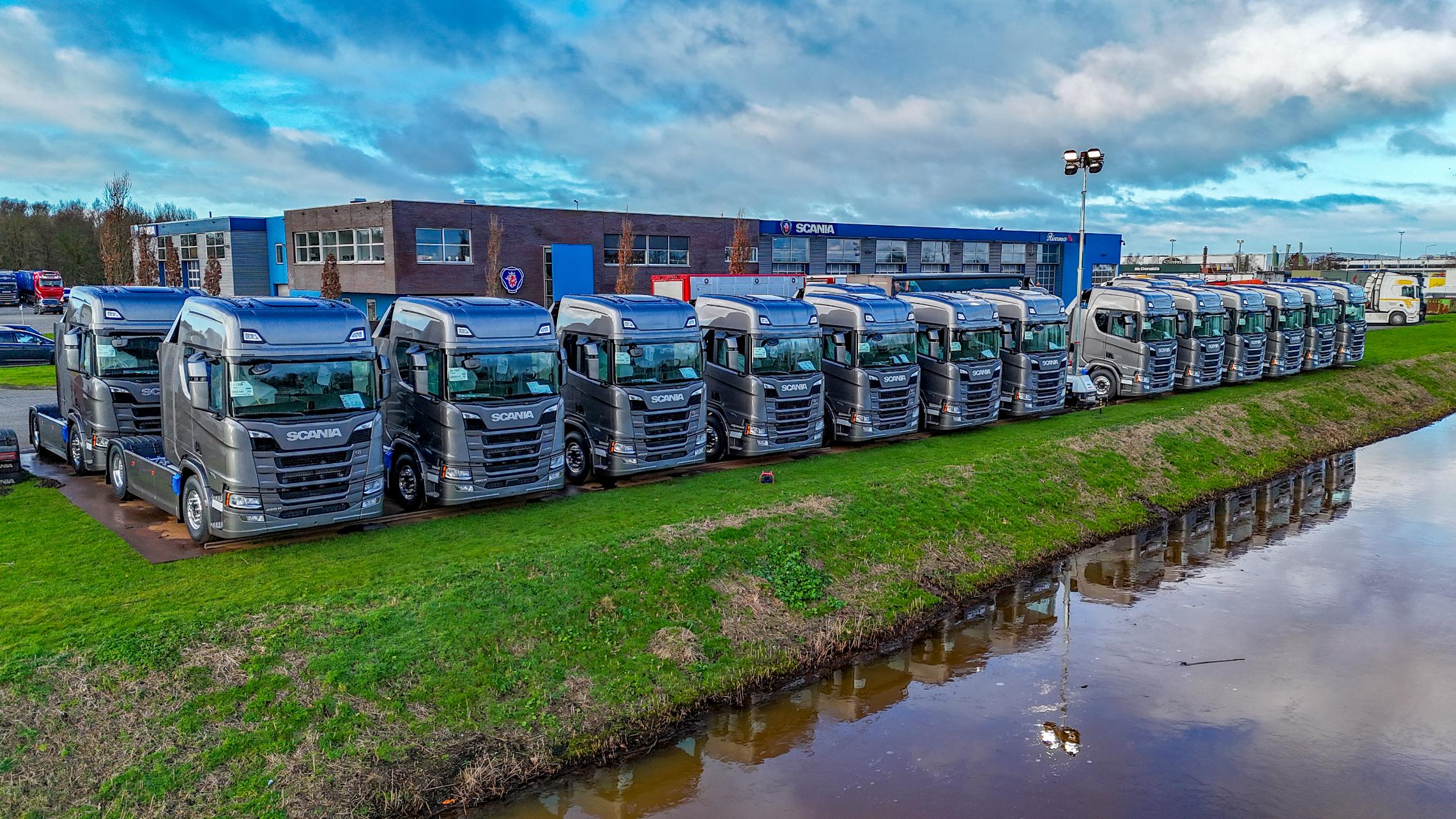 Rinsma Scania vrachtwagenvloot
