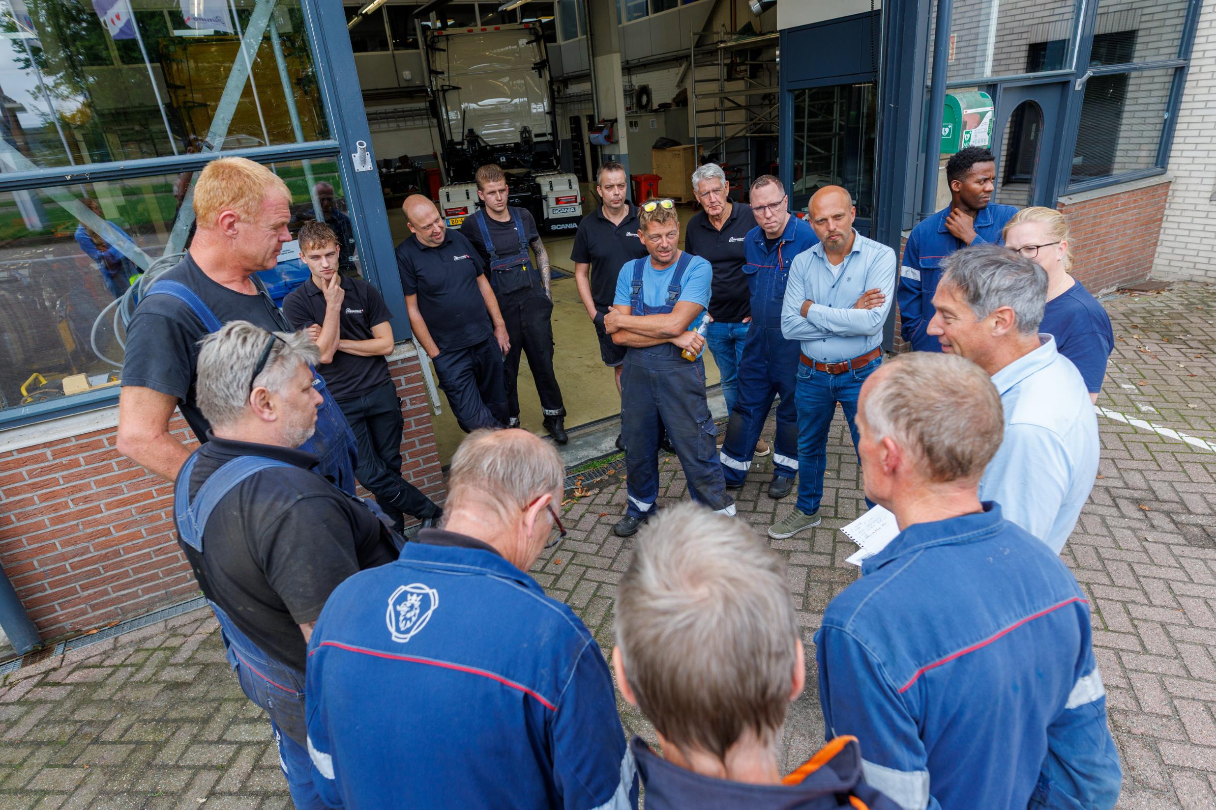 teamoverleg Rinsma Scania