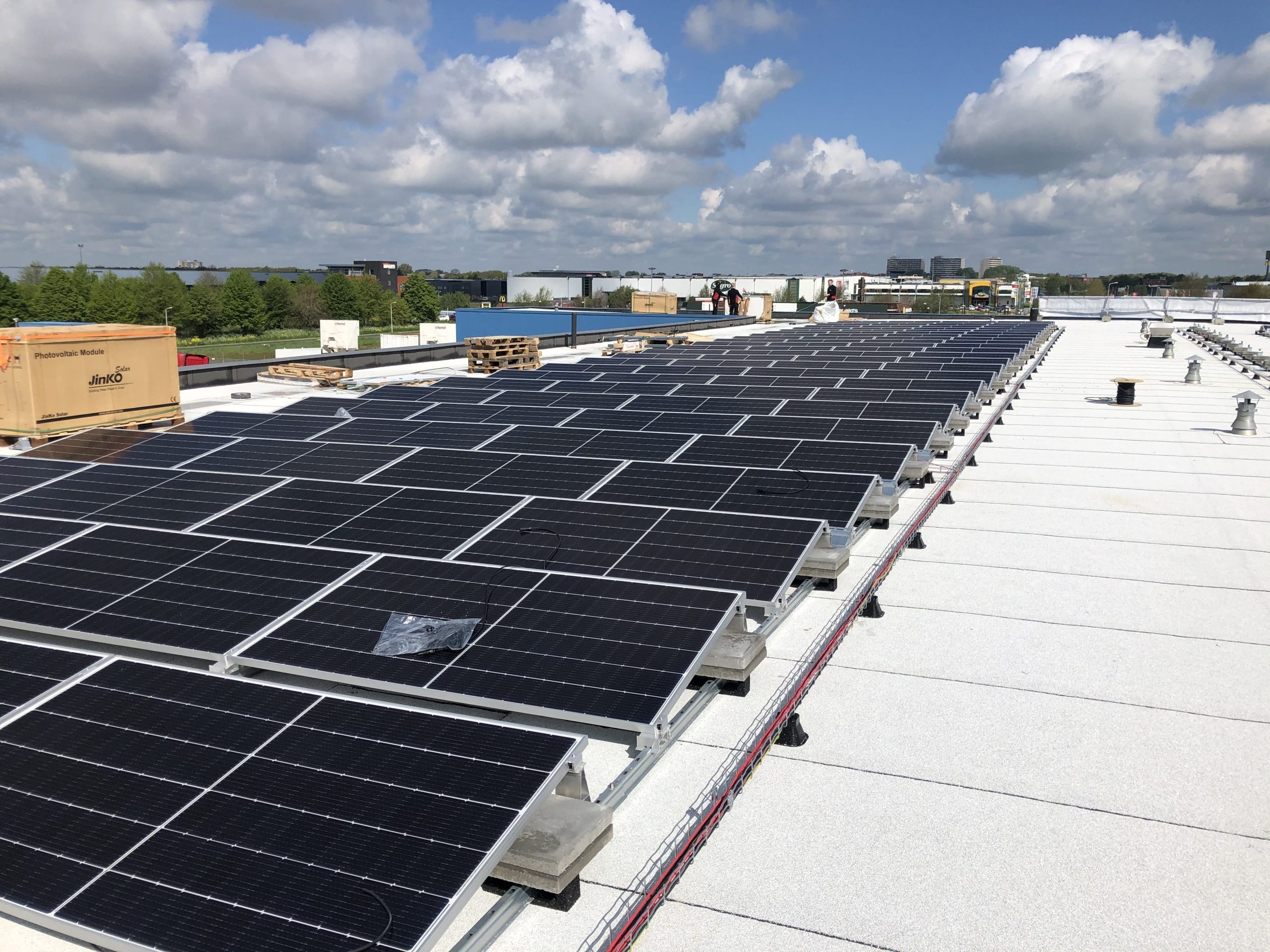 zonnepanelen op dak